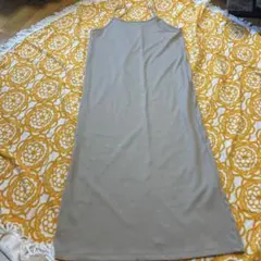 GU☆*。キャミワンピース ベージュ