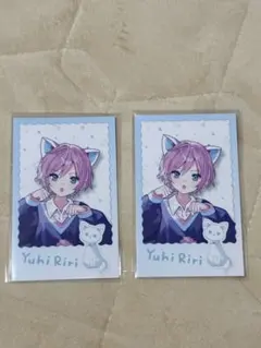 にじさんじ わんにゃんdays チェキ 夕陽リリ　夢追翔