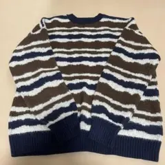 メンズ　ボーダーセーター