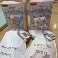 ズートピア 52TOYS マシュマロシリーズ フィギュア ニック&ジュディ