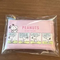PEANUTS スヌーピー シークレット フラットミニポーチ