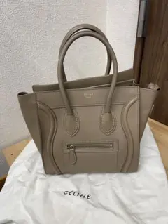 超美品CELINE セリーヌラゲージ　マイクロ　デューン国内正規品　旧ロゴ