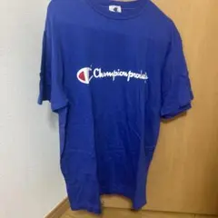 Champion Tシャツ 青 ブルー