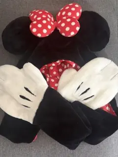 Disney ディズニー ミニーちゃん マフラーファンキャップ