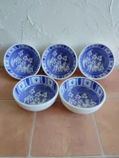 新品未使用 龍峰窯 古伊万里唐草 松竹梅 5個セット - メルカリ