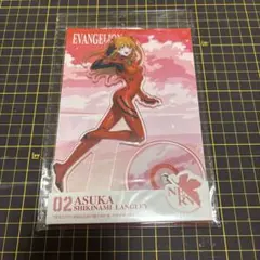 海外公式品　エヴァンゲリオン　アクリルスタンド　アスカ