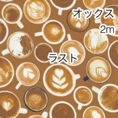 ラスト 2m カフェラテ ライトブラウン オックス