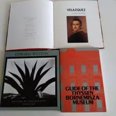 アート書籍 VELAZQUEZ, EDWARD WESTON, Thyssen