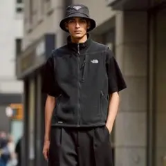 【m166】THE NORTH FACE WINDWALL フリースベスト XL