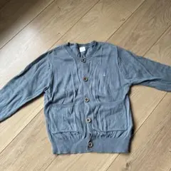 tete a tete カーディガン ブルー 100cm