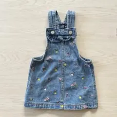 ♡刺繍デニムジャンスカ♡