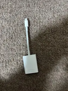 Apple純正 Lightning – SDカードカメラリーダー 正規品 箱なし