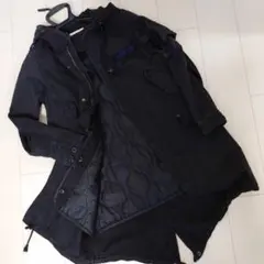 レディースアヴィレックスモッズパーカーＬサイズ　ブラック検ジャンパーコート