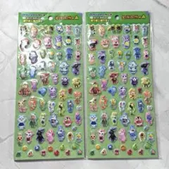 どうぶつの森 ポケットステッカーワールド 2個セット
