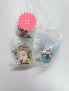 僕のヒーローアカデミア　カプセルトイ　おねむたん　荼毘　ホークス　2点