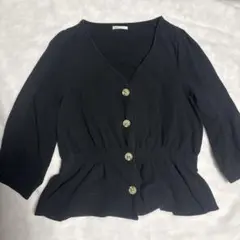 GLACIER 七分袖 ブラウス