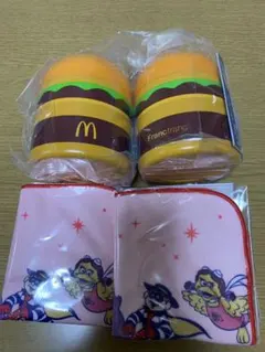 マクドナルド 福袋 2026年 スープジャー ハンカチ2個ずつセット 未使用