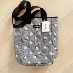 新品 タグ付き ちいかわ しまむら トートバッグ モモンガ グレー