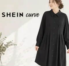 4 美品　大きいサイズ　SHEINcurve ストレッチ　ワンピース　17号のサムネイル