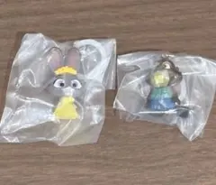 ズートピア2 めじるしアクセサリー ジュディB ニブルスガチャガチャ