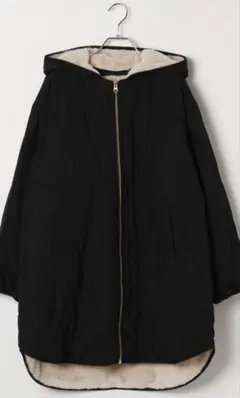 撥水キルトファーコート