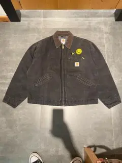 90s 希少カーハート Carhartt デトロイトジャケット J01-BLK