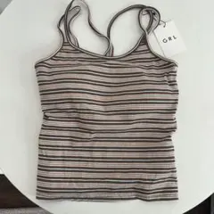GRL ストライプキャミソール Mサイズ
