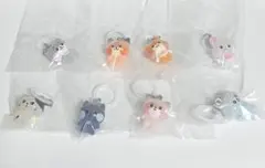 zeroni めじるしアクセサリー ガチャガチャ ゼロニ 8種 セミコンプリート