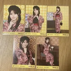 乃木坂46 生写真 伊藤理々杏 真夏の全国ツアー2026 浴衣 5種コンプ 美