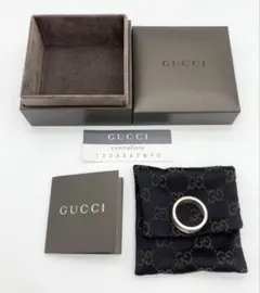 GUCCI グッチ リング ブランデッドG 17号 シルバー 925 指輪メンズ