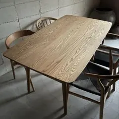 momonatural ダイニングテーブル 140cm MOMO NATURAL オーク ダイニングテーブル 140 自分だけの木目を