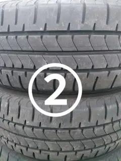 超バリ山　25年製ブリヂストン　185/60R15　2本セット②