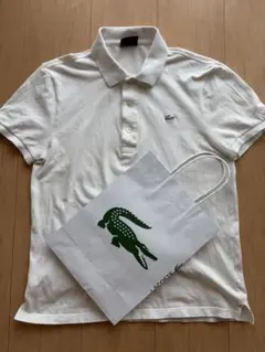 LACOSTE ポロシャツ ホワイト サイズ3のサムネイル