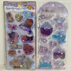 国内正規品 キラキラ ウォーターインシール サンリオ 日焼け キティ クロミ