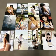 大原優乃 水着写真 Ｌ判12枚セット