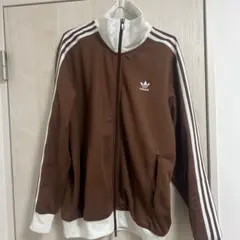 adidas トラックジャケット ブラウン XLのサムネイル