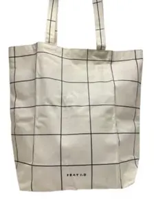 FRAY I.D × BAILA チェック柄トートバッグ エコバッグのサムネイル