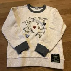 KPB 恐竜プリント トレーナー