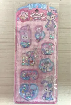 ウォーターステッカー ぷっくりシール 立体シール 揺れる　ステラルー　水シール