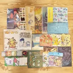 ポケモン 紙物、文具他 30点セット