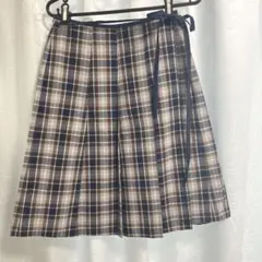 OLIVE des OLIVE チェック巻きスカートのサムネイル