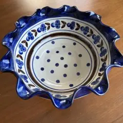 ポーランド陶器 ブルーベリー柄のサムネイル
