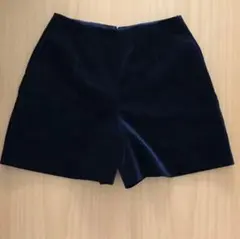 CARVENベロアショートパンツ ネイビーのサムネイル