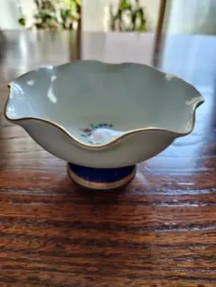 深川製磁 波型花柄ボウル 5個セット