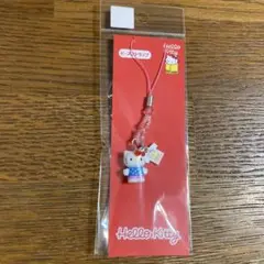 ハローキティ展 京都 限定 キティ ビーズ根付 ストラップ