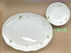 たき吉　アダムとイヴの皿　中皿1枚と小皿5枚のサムネイル