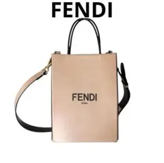 【値上がり中】FENDI ショッピングトート　ピンク ショルダーバッグのサムネイル