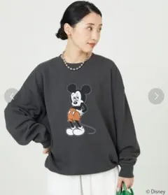 フリークスストア 限定Disney/別注/Mickey/前後プリント スウェット