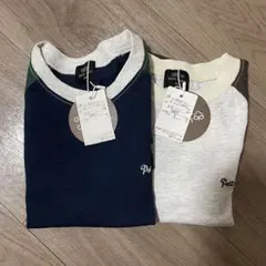 【petit main】新品タグ付き / オーガニック ラグラン長袖Tシャツ