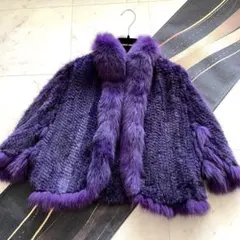 UNIF マルチカラー エコ フェイク ファー ジャケット XS - メルカリ